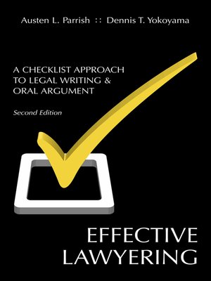 cover image of Effective Lawyering
